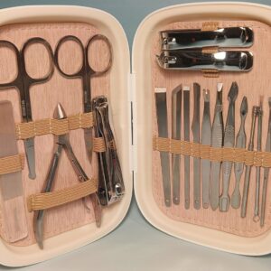 Kit de manucure complet – 18 pièces